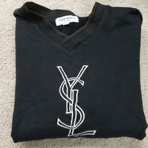 ysl logo sweatshirt